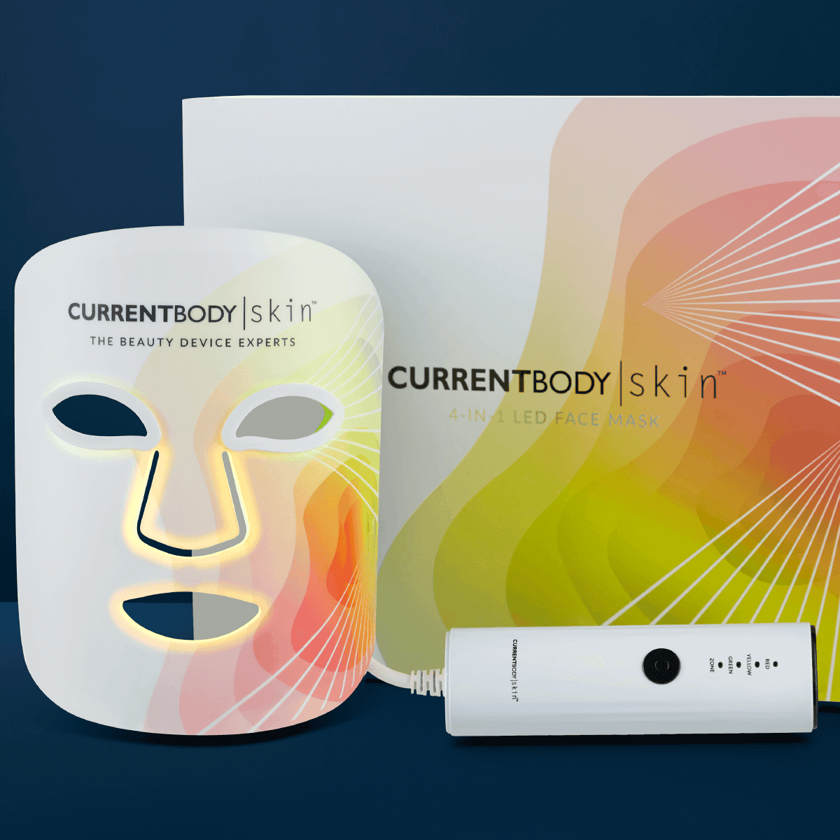 現貨✅CurrentBody Skin 4合1 LED 光療臉部頸胸美容組合 (含臉部面膜儀+胸頸美容儀)+一年保固