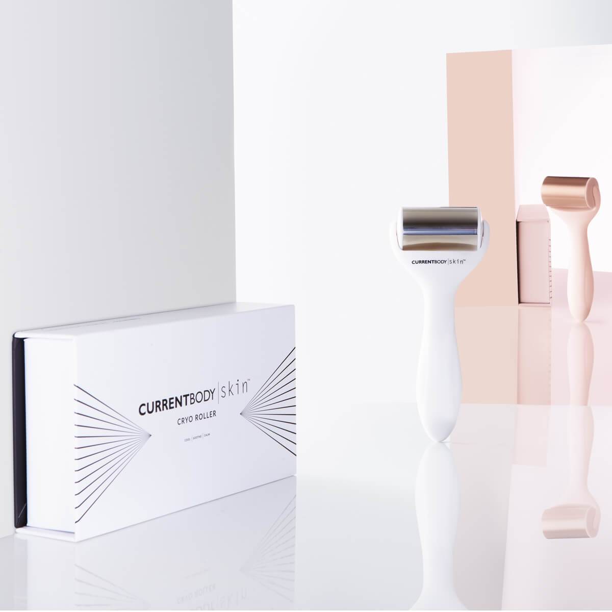 現貨✅CurrentBody 皮膚冰鎮滾輪 美容工具 按摩滾輪+一年保固 導入儀