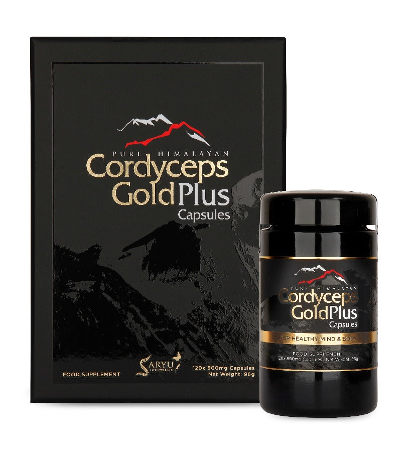 預購✅Pure Himalayan Shilajit 紅藏花冬蟲夏草加強濃縮版膠囊 120粒