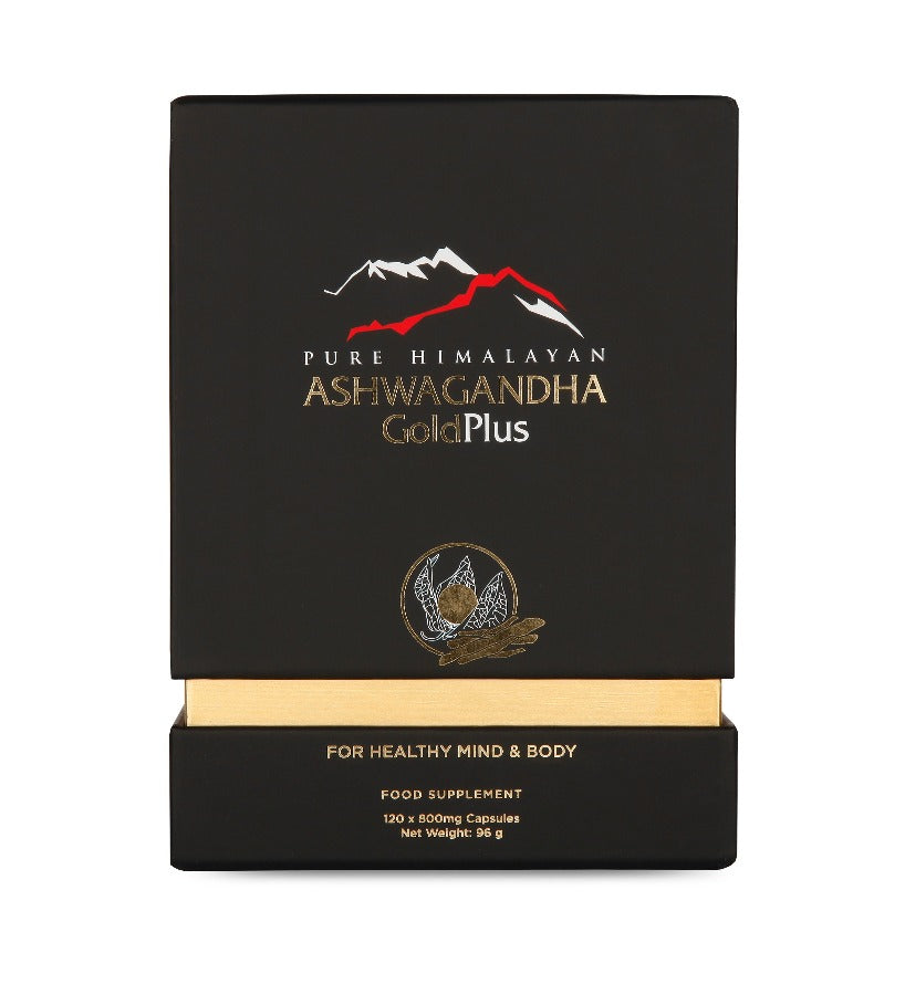 預購✅Pure Himalayan Cordyceps  Gold Plus Ashwagandha南非醉茄配方膠囊（120 粒裝）｜