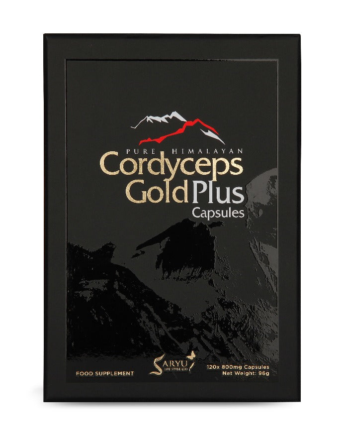 預購✅Pure Himalayan Shilajit 紅藏花冬蟲夏草加強濃縮版膠囊 120粒