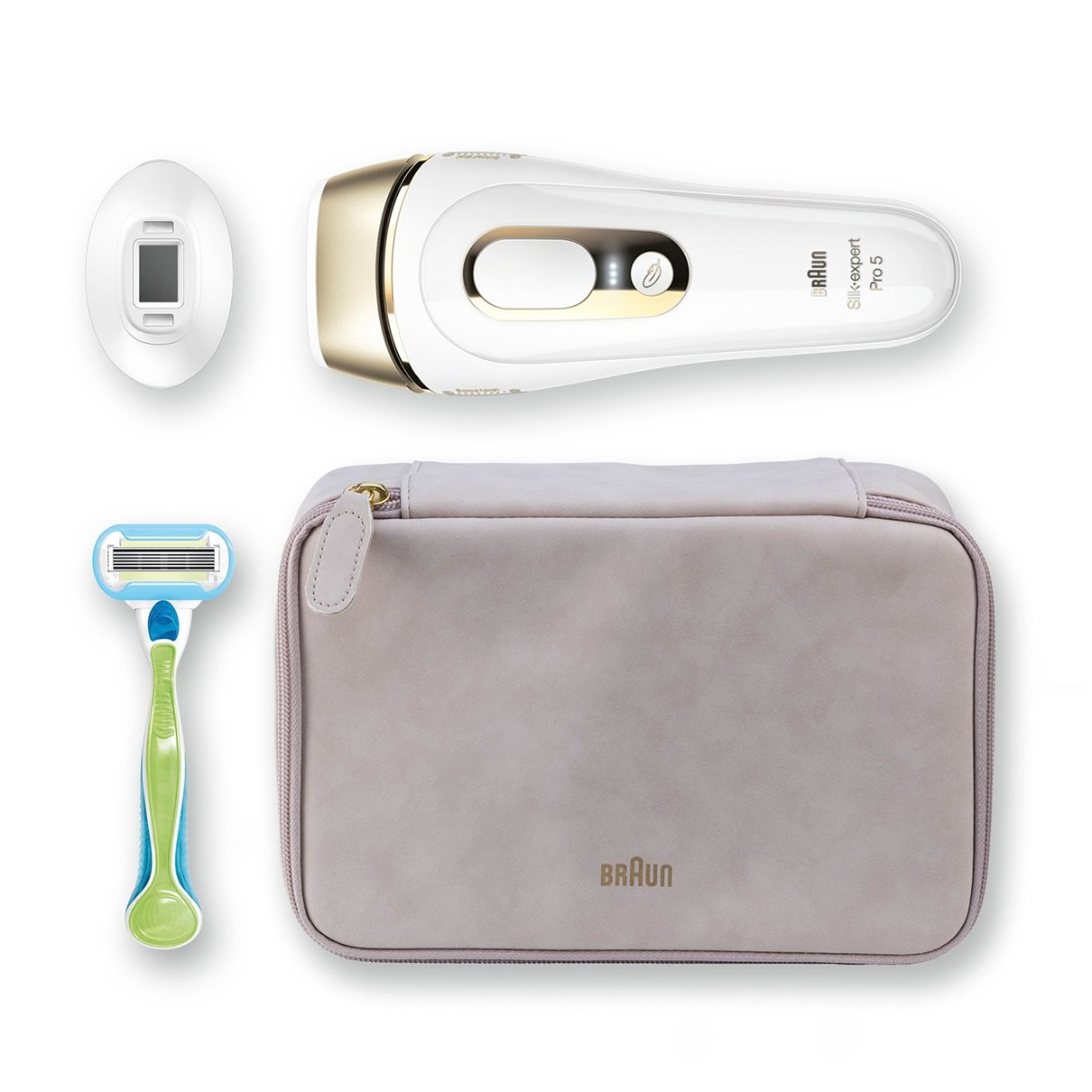 預購✅德國百靈 Silk Expert PRO 5 PL5124 IPL Hair Removal Device（一大頭+一小頭）+ 2年保固